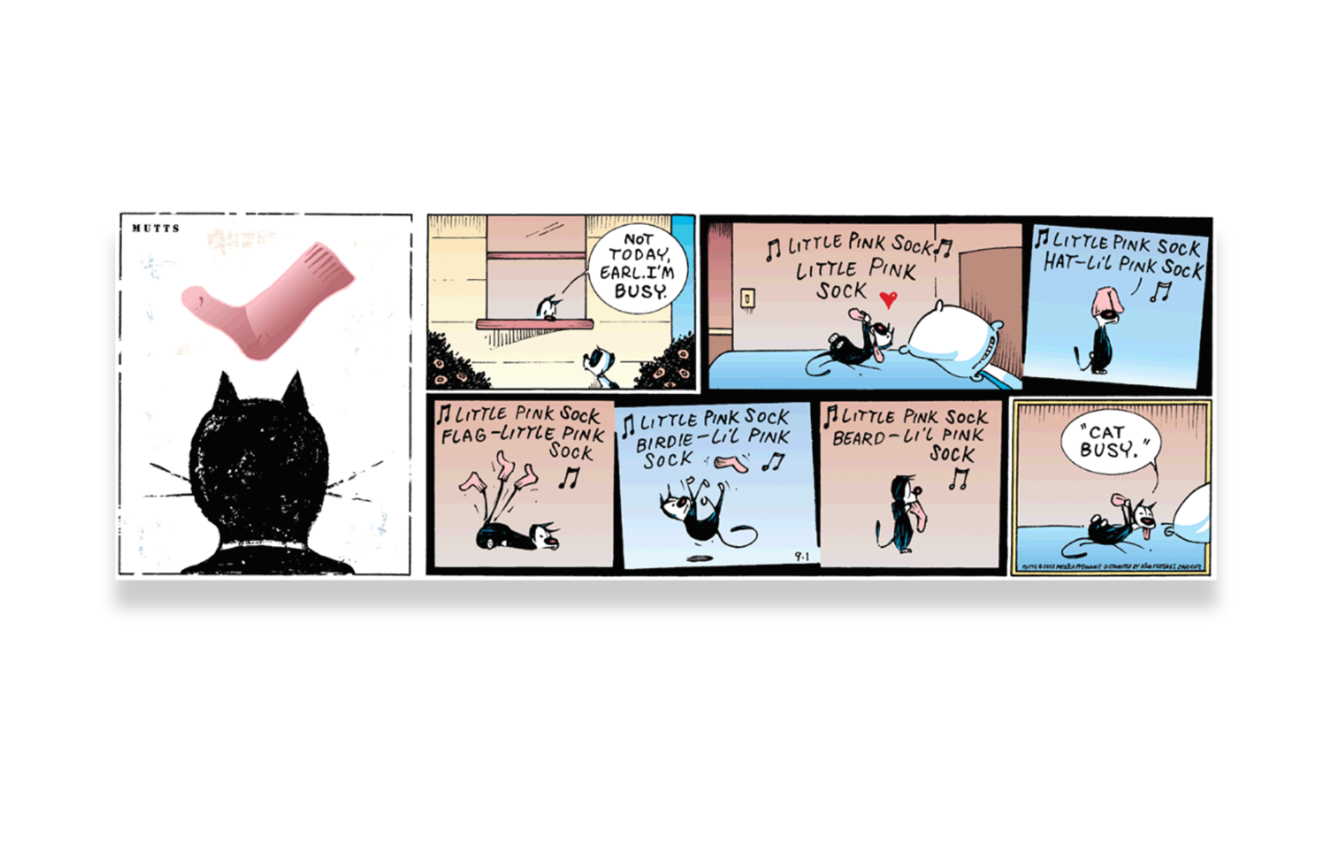 Top 'Little Pink Sock' Comic Strips