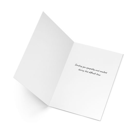 Rainbow Poem Pet Sympathy Card