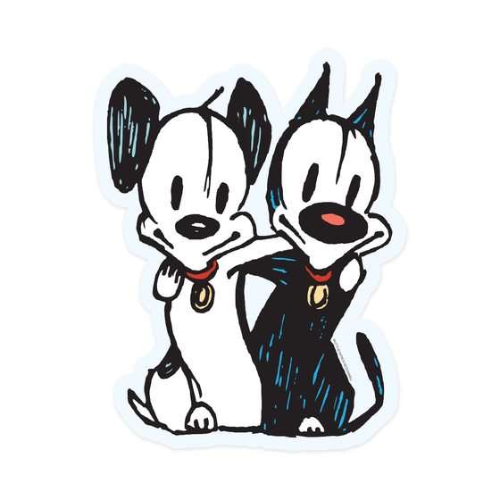 'Best Friends 30th Anniversary' Die-Cut Sticker