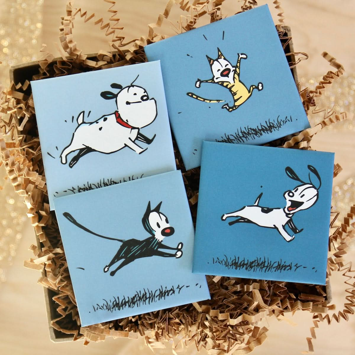 The 'Furry Friends' Magnet Set