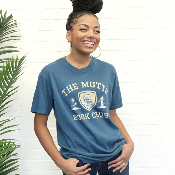 'MUTTS Book Club' Tee