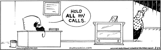 February 23 2007, Daily Comic Strip